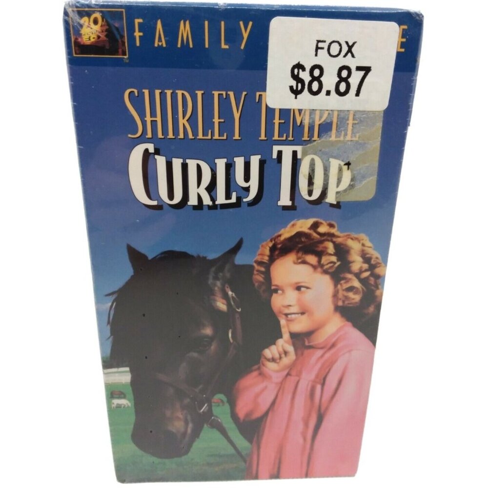 Curly Top VHS Factory Sealed Shirley Temple John Boles Rochelle Hudson 2001